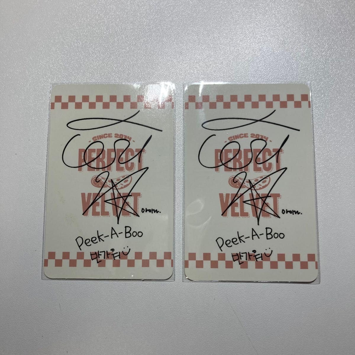 Amazon.co.jp: Red velvet Peek a Boo アイリーン トレカ セット